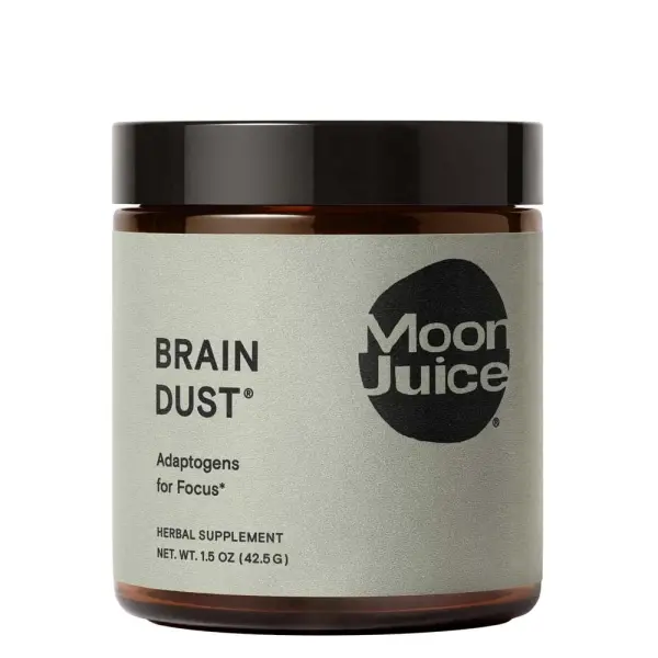 Brain Dust by Moon Juice | Brain Supplement for Memory & Focus | Lion’s Mane, Ashwagandha, Rhodiola, Maca Mushroom Supplement |