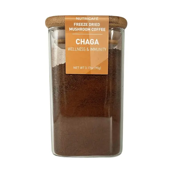Enerhealth Botanicals NutriCafé Pure Reishi – Fairly Traded, Low Acid, Medium Roast Whole Arabica Bean Coffee, Infused with