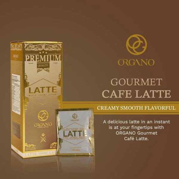 3 Box 100% Certified Organic Organic Ganoderma Gourmet Organo Gold Cafe Latte Offer Free Express