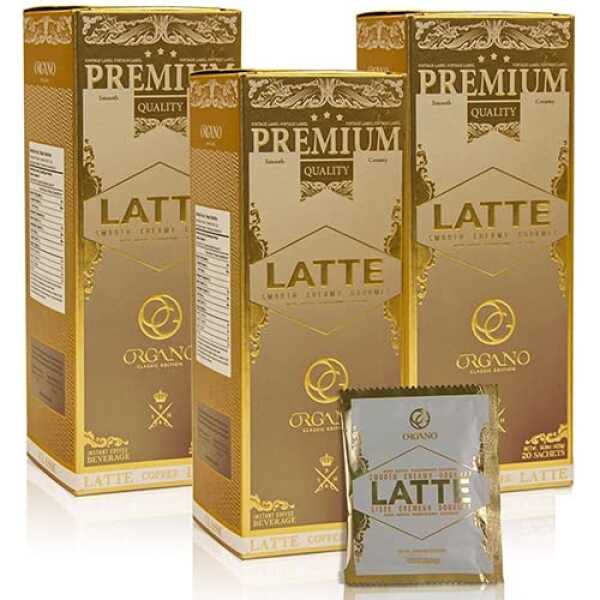 3 Box 100% Certified Organic Organic Ganoderma Gourmet Organo Gold Cafe Latte Offer Free Express