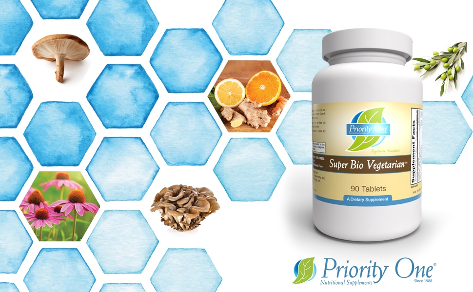 Super Bio Vegetarian empowering the immune system with shittake and maitake mushrooms