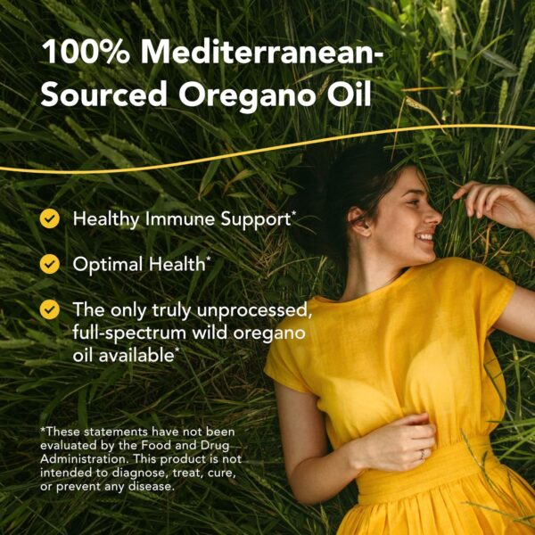 NORTH AMERICAN HERB & SPICE Oreganol P73 (2 Pack) – 60 Softgels – Immune System Support – Unprocessed, Vegan Friendly Wild Oregano – Mediterranean Source – Non-GMO – 120 Total Servings
