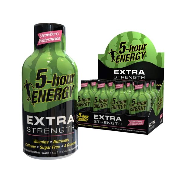 5 Hour Energy Extra Strength, Tropical Burst, 24-1.93fl oz bottles
