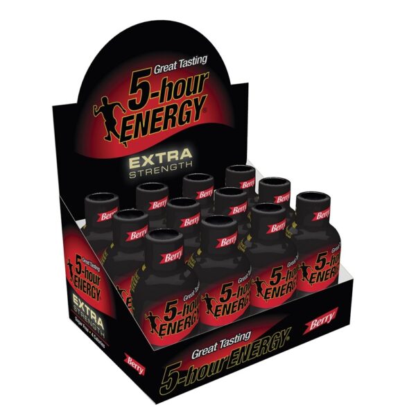 5 Hour Energy Extra Strength, Tropical Burst, 24-1.93fl oz bottles