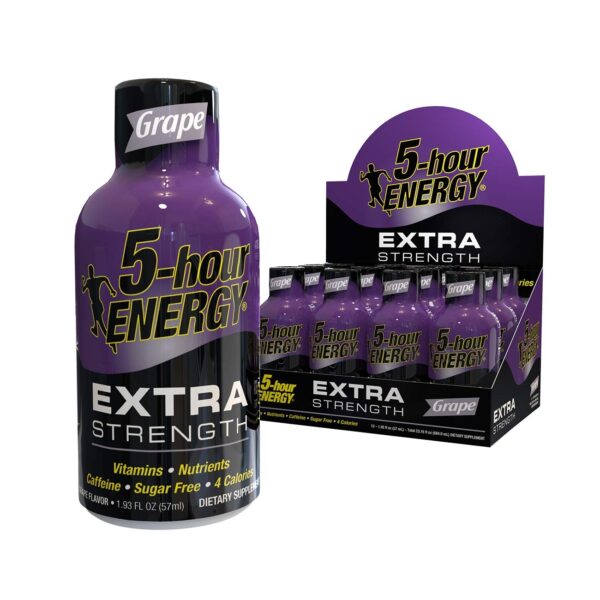 5 Hour Energy Extra Strength, Tropical Burst, 24-1.93fl oz bottles