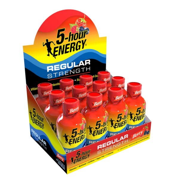 5 Hour Energy Extra Strength, Tropical Burst, 24-1.93fl oz bottles