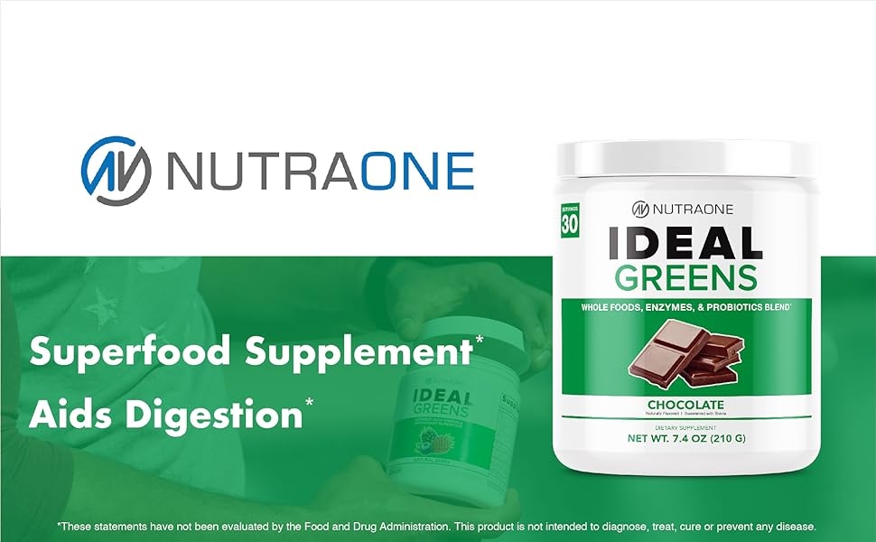 Ideal Greens Obtain Essential Nutrients Aid Digestion Detoxify fight Free Radicals