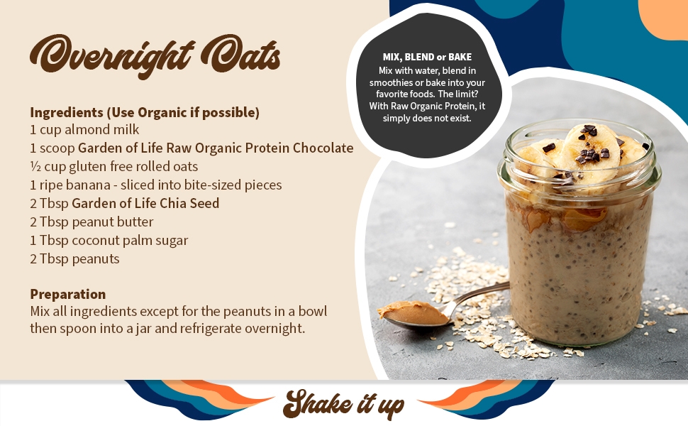 overnight oats recipe