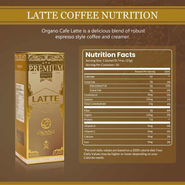 3 Box 100% Certified Organic Organic Ganoderma Gourmet Organo Gold Cafe Latte Offer Free Express