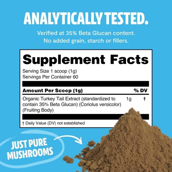 FreshCap Ultimate Mushroom Complex Powder – Lions Mane, Reishi, Cordyceps, Chaga, Turkey Tail, Maitake Supplements – for