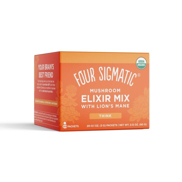 Four Sigmatic Lion’s Mane Mushroom Coffee Alternative with Organic Mushroom Ground Coffee | Focus, Memory & Immune Support