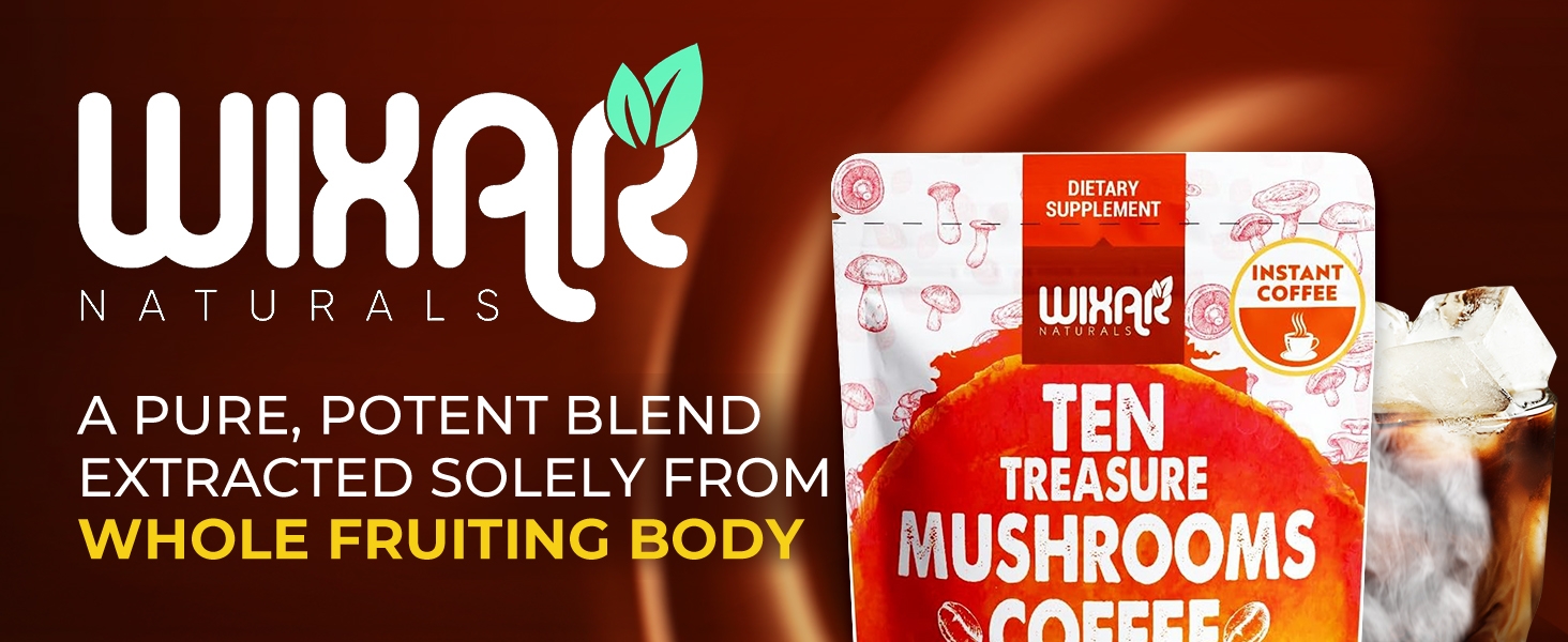 mushrooms coffee everyday dose water organic cofee lucid brew mudwater doze vegan weight coffe