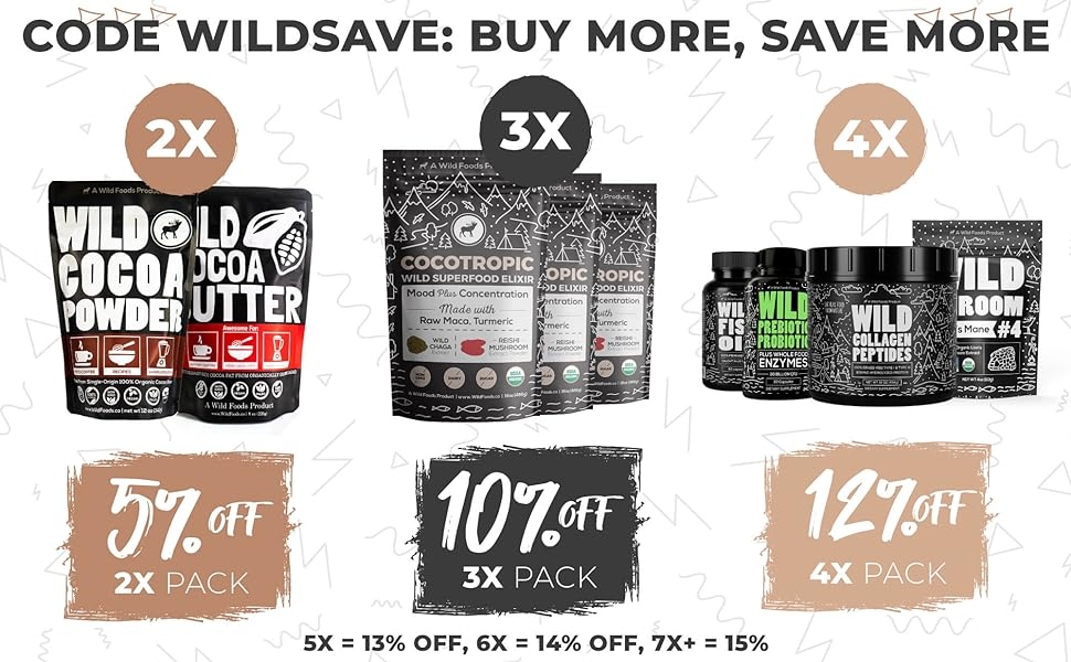 buy more wild save code superfoods focus supplement