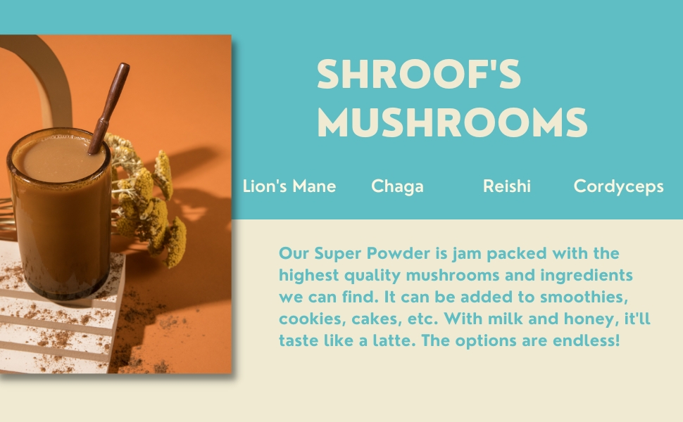 focus and energy mushrooms coffee substitute superfood digestion benefits mental energy